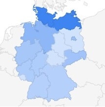 Verbreitung Seebestattung