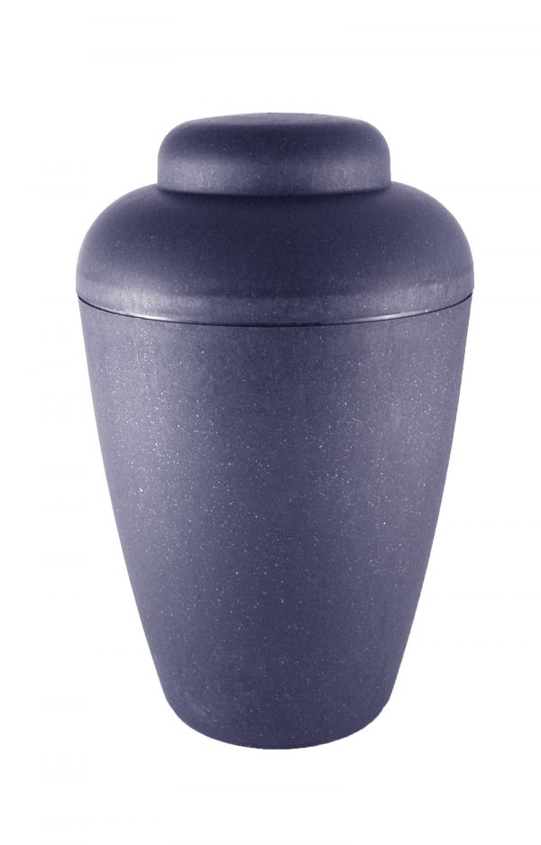 de BVB1403 bio urne vale blau elegante form oko urnen kaufen