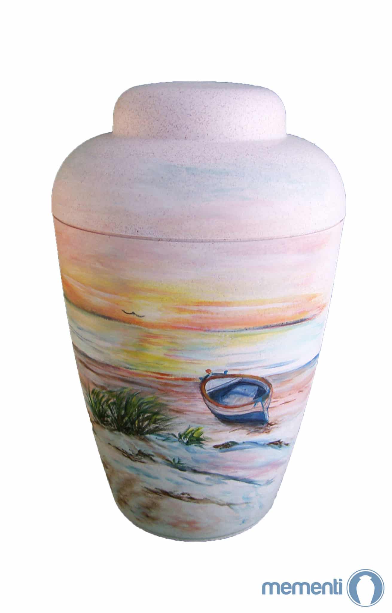 Urnen mit Meeresmotiv und Biournen mit Strandmotiv finden