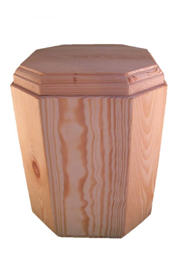 ✟ ✟ ✟ Holzurne geölt - edle Urne aus Holz Fichte - Holzurnen öko - Urnen kaufen ✔