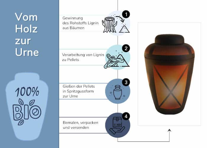 info lignin zur urne info grafik