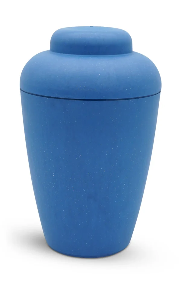 Bio Urne Vale blau