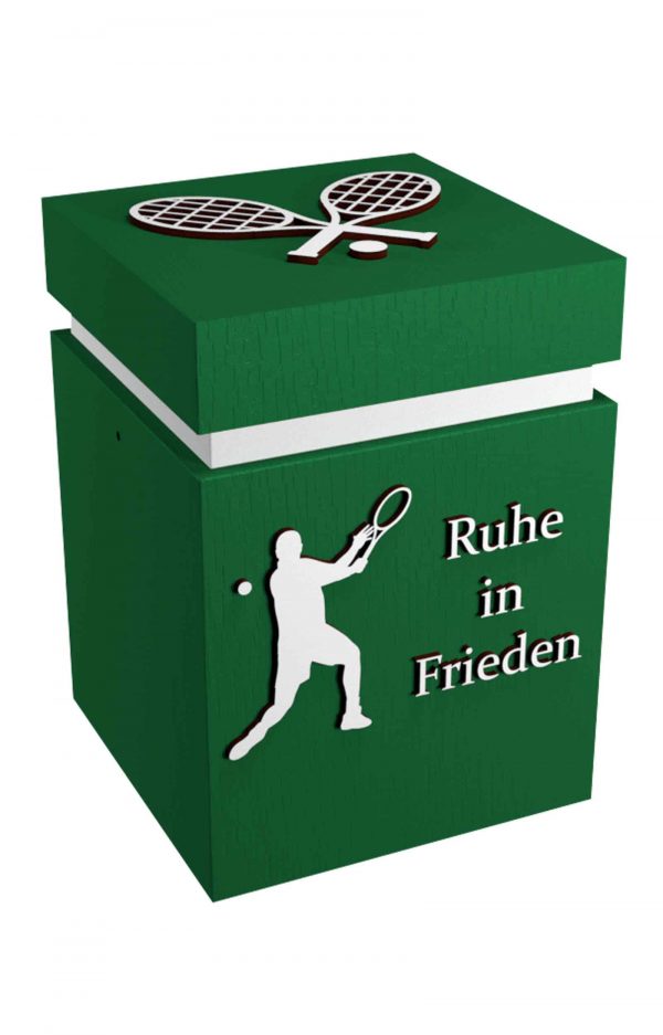 Tennis Urne in grün