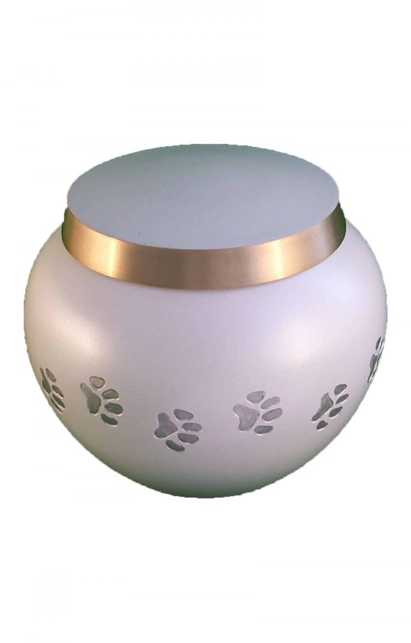 de-TIB6012S-weiß-und-golden-pfotenabdruck-tier-urne