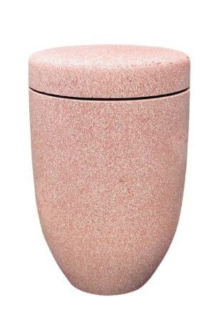 Seeurne pink aus Muschelkalk