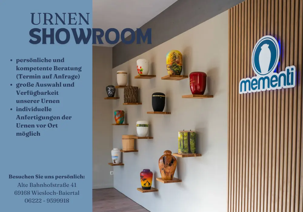 Urnen Showroom Mementi Urnen