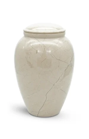 Marmorurne beige