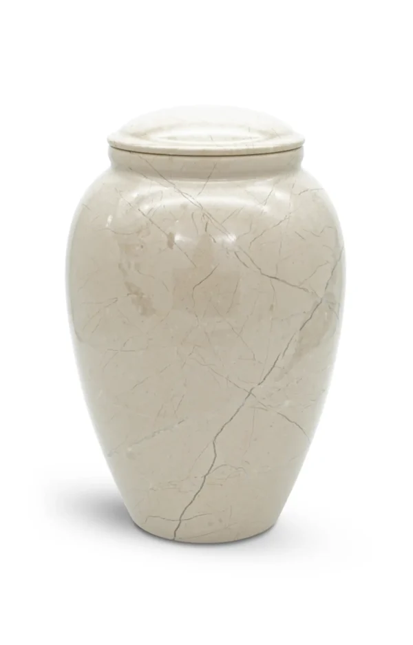 Marmorurne beige
