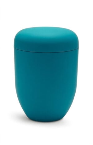 Bio Urne türkis dunkel