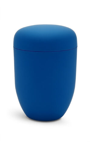 Bio Urne royal blau