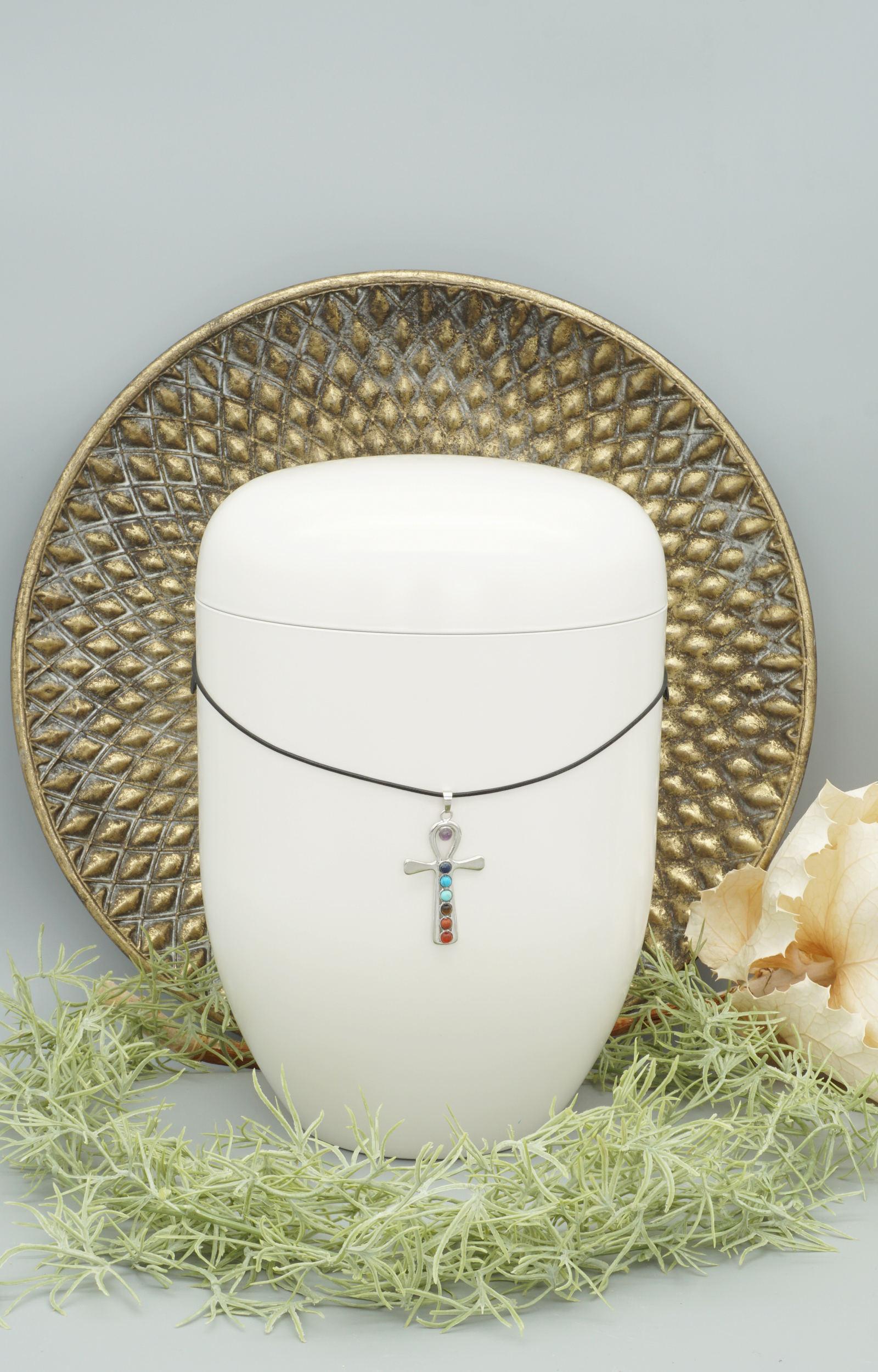 Urnenschmuck Kreuz der Ewigkeit – Bild 2